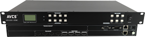 AVCS® 4K4400HDMI 4K30 固定式4进4出无缝切换矩阵（红外丶网口丶前面屏）
